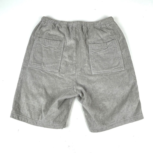 Thing Fabrics Towelling Cloth Shorts Mens Size 1 Drawstring Beige Made Japan - Picture 2 of 7